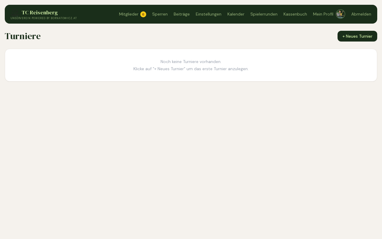 Screenshot Turnier-Bracket