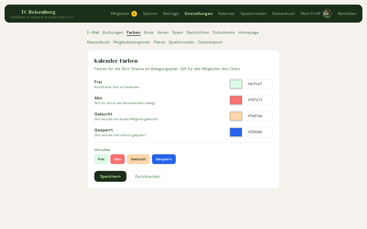 Screenshot Slot-Farben