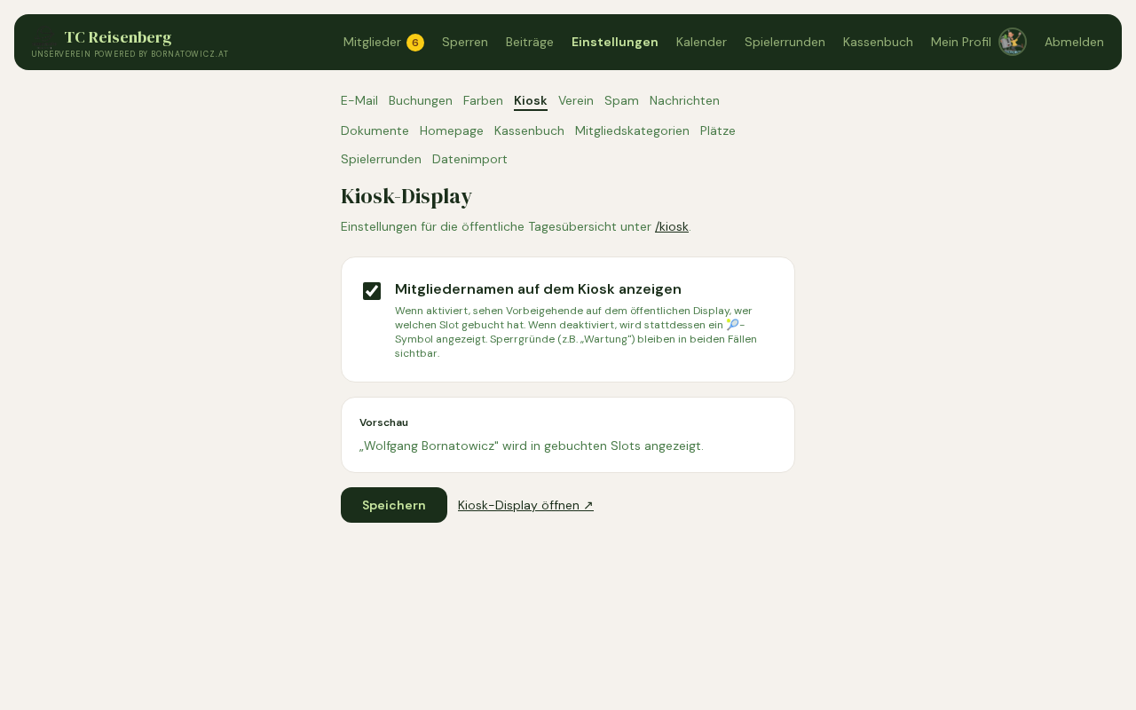 Screenshot Kiosk
